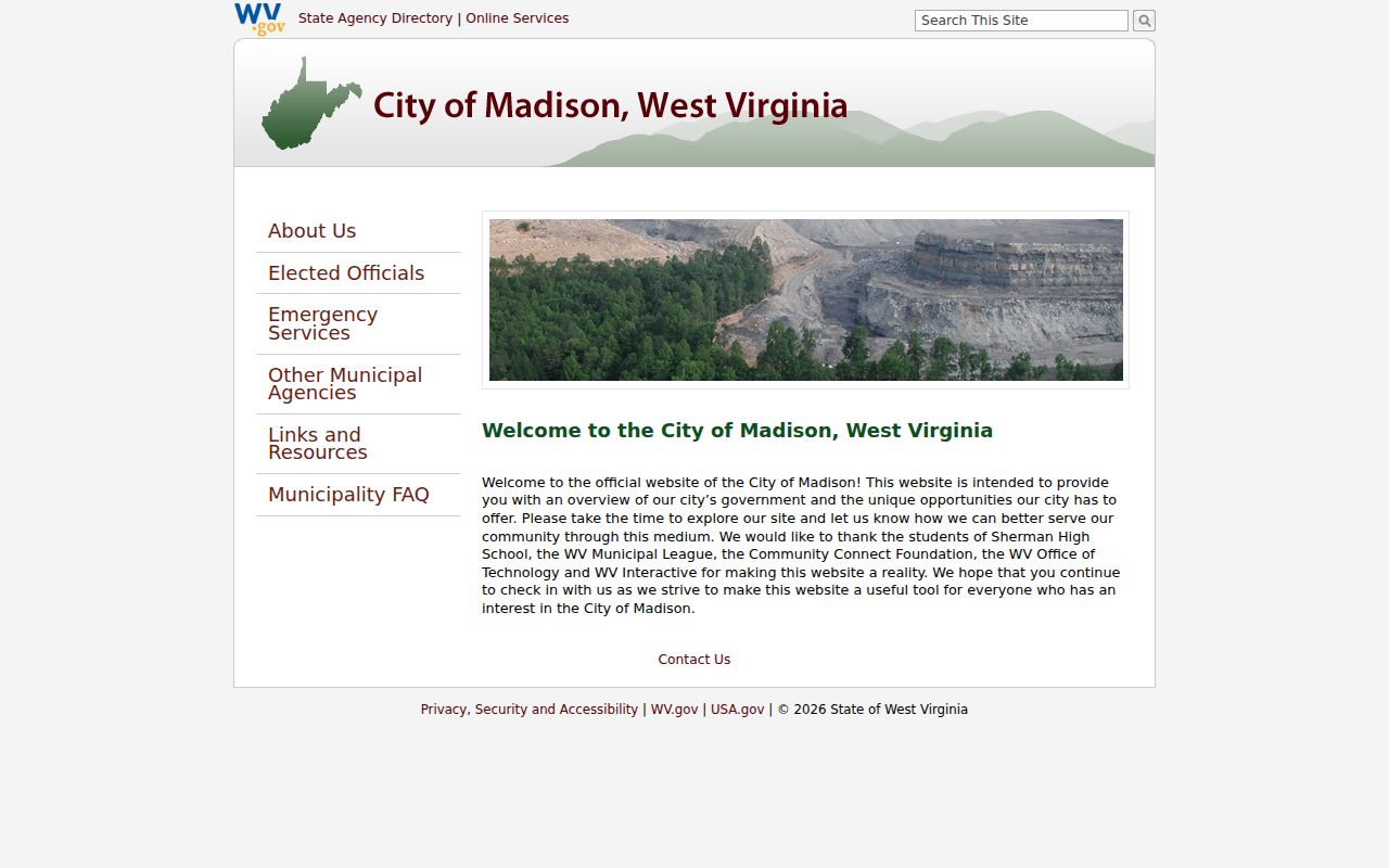 Official Madison municipal page for Madison court record routing